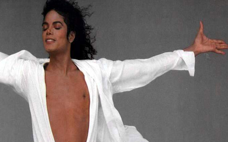 Photo of 90's R&B artist Michael Jackson