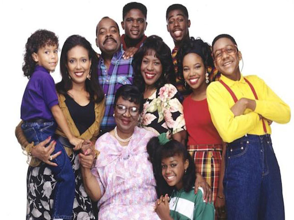 cast photo the television show Family Matters 